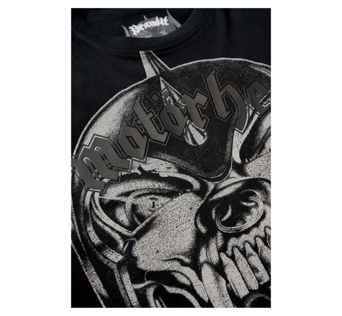 Brandit Motörhead T-shirt warpig druck, schwarz