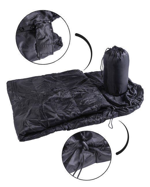 Mil-Tec Commando Schlafsack m.packs.schwarz