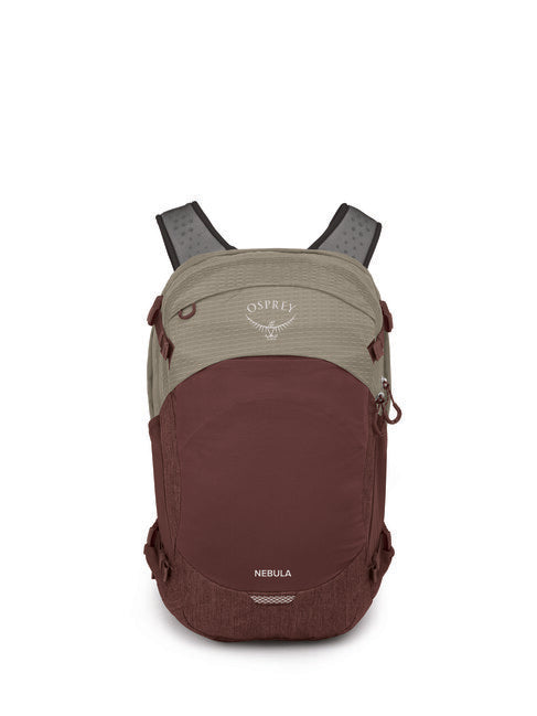 OSPREY Nebula Stadtrucksack, sawdust tan/raisin red