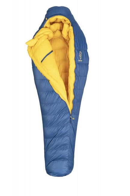 Patizon Winter- Schlafsack G1100 L Lavy, Navy/gold