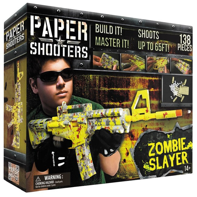 PAPER SHOOTERS PAPER SHOOTERS Zombie Slayer Faltpistole Set