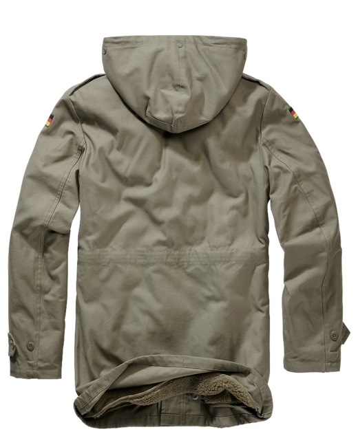Brandit BW Parka mit Fahne, oliv