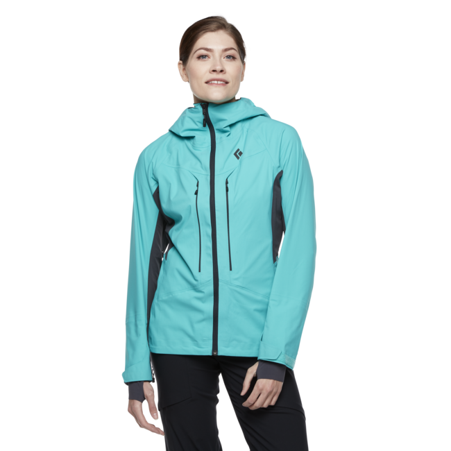 Black Diamond Dawn Patrol Hybrid Shell damen-Übergangsjacke, dunkel patiniert