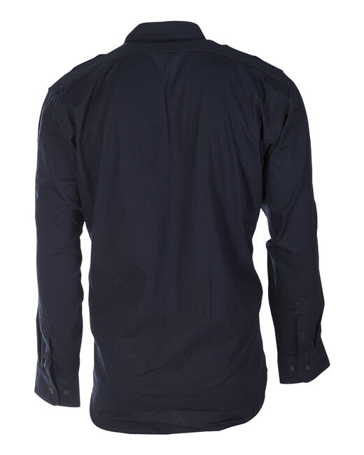 Mil-Tec Hemd Feld mit Knöpfen rip-stop blau
