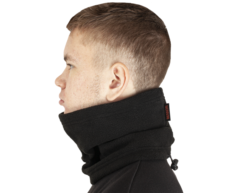 BENNON POLAROS halswärmer, schwarz
