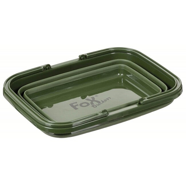 FoxOutdoor Faltkorb 9 l, oliv