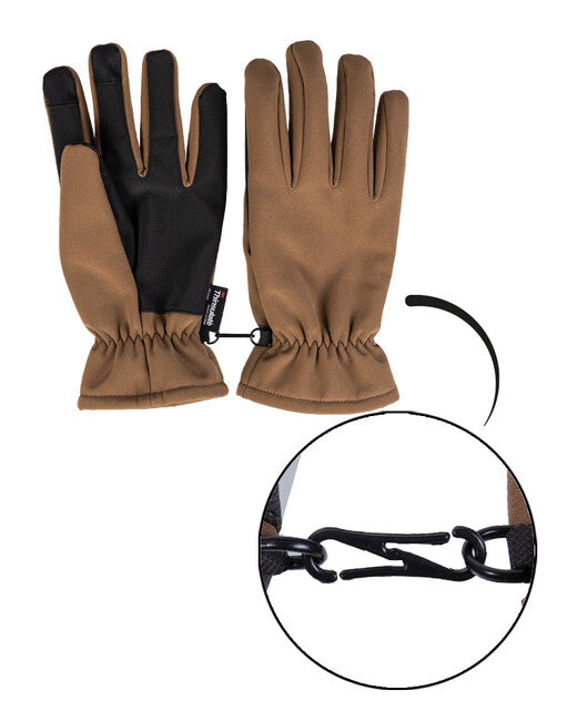 Mil-Tec Thinsulate™ softshell handschuhe dk.coyote