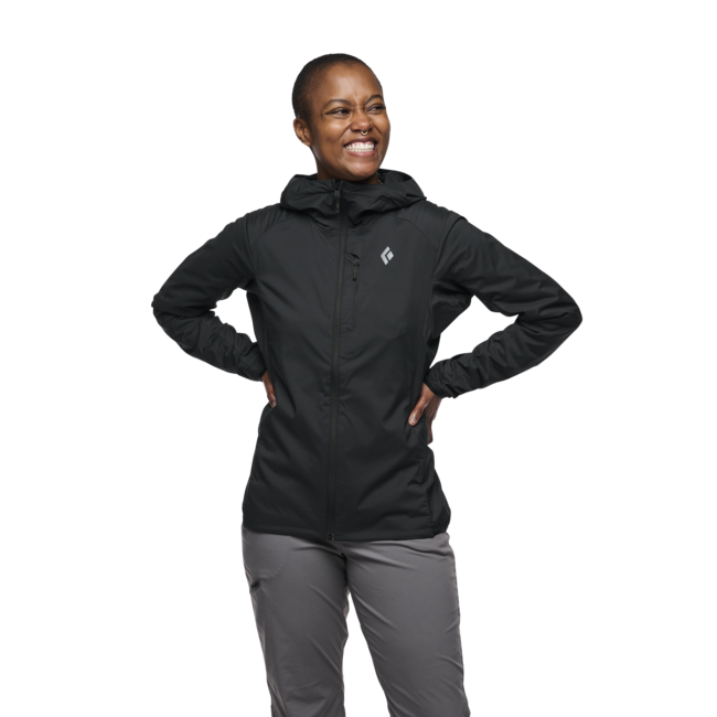 Black Diamond Alpine Start Insulated Hoody damen-Isolationshoodie, schwarz
