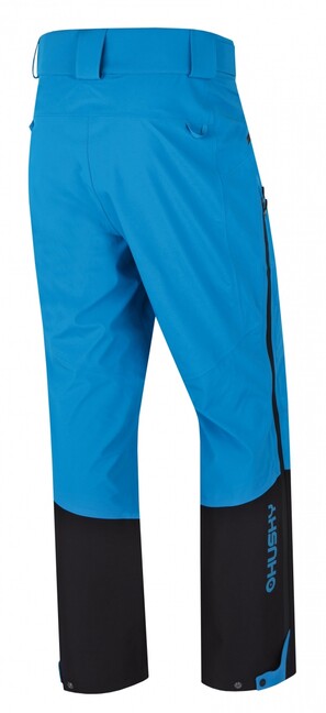 HUSKY Kippe herren-hardshellhose, blau/schwarz