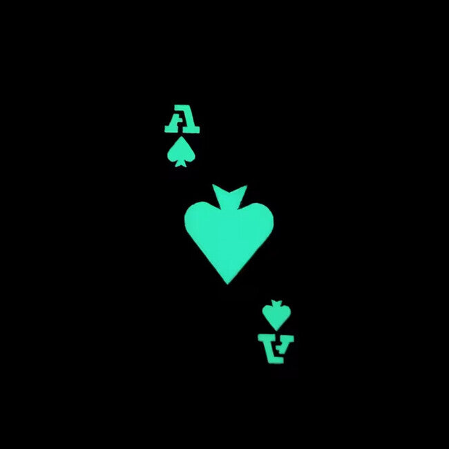 WARAGOD Poker-Karten Pik-Ass, Kojote