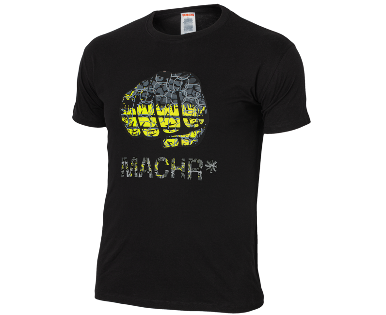 BENNON T-Shirt PREDATOR, schwarz/grün