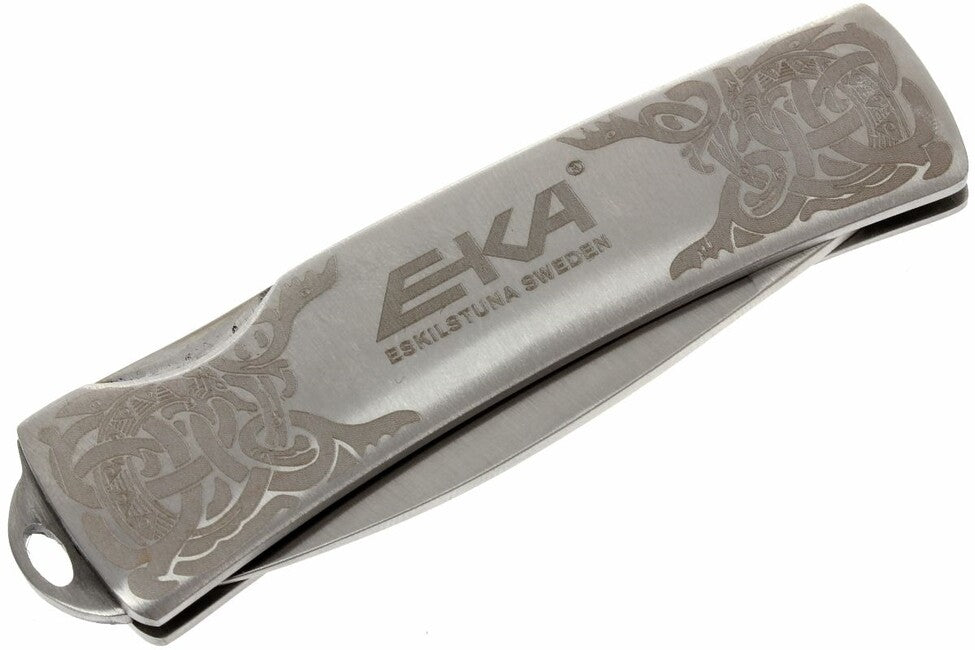 Eka Classic 5 herrentaschenmesser 5,6 cm Vollstahl, Ornamente