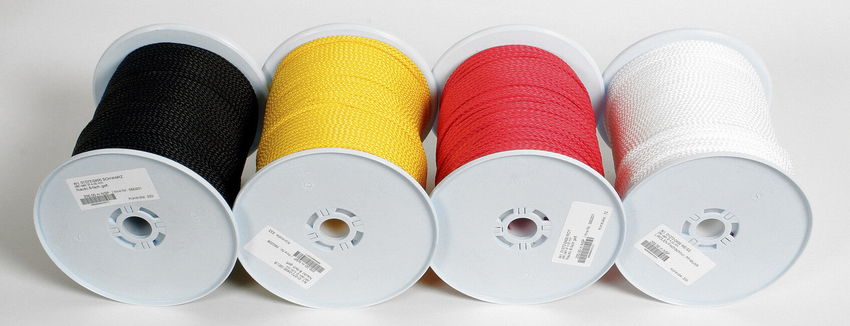 BasicNature Polypropylenove Seil 4 mm, 200 m weiß