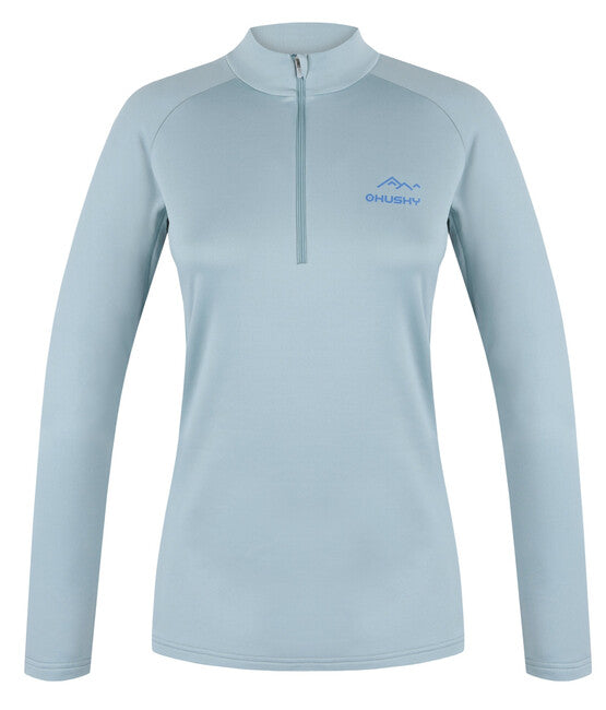 HUSKY termopradlo T-Shirt Dl TROMI ZIPS L, faded mint