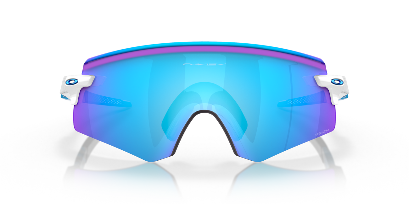 Oakley ENCODER Sonnenbrille mit Rahmen Polished White und mit Dias Prizm Sapphire