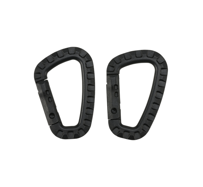 Brandit Karabiner 2er Pack, schwarz
