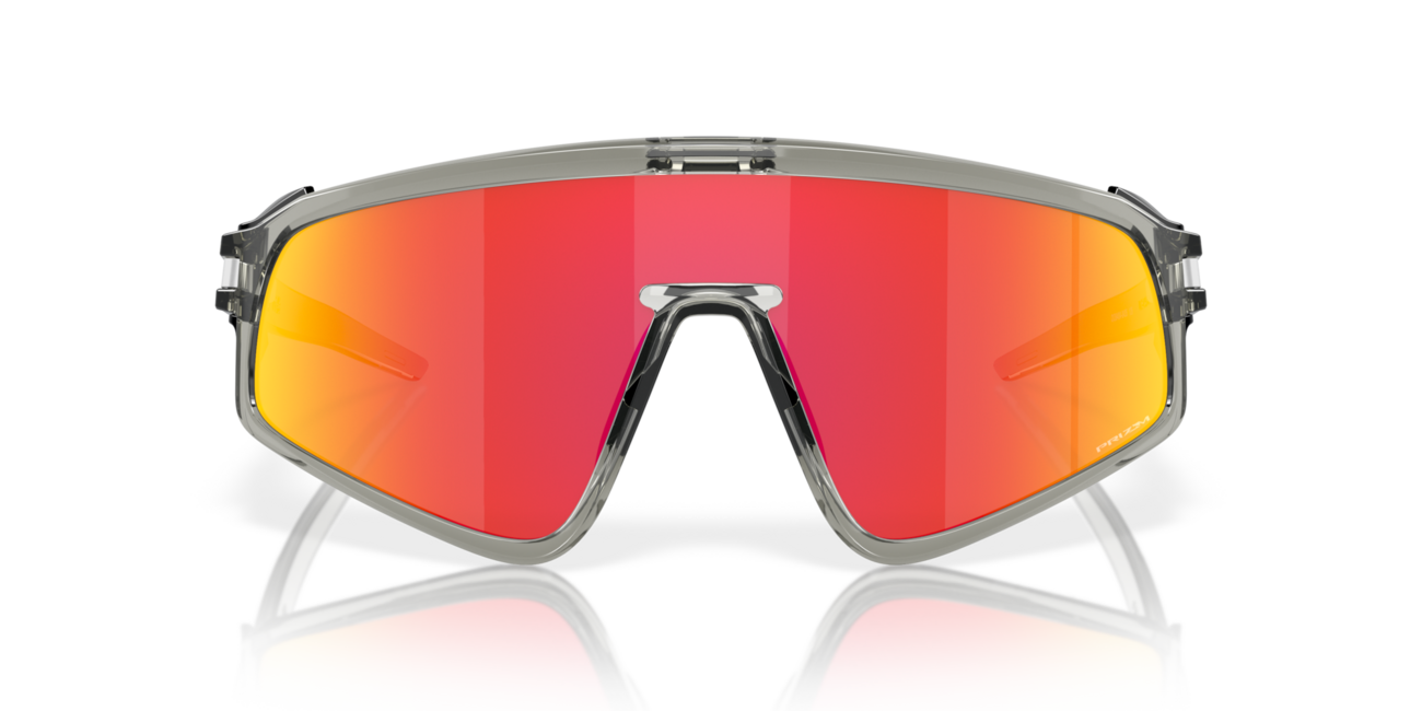 Oakley LATCH PANEL Sonnenbrille mit Rahmen Grey Ink und mit Dias Prizm Ruby 35