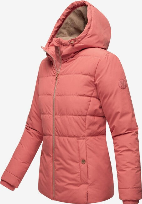 Marikoo Alemee damen Winterjacke mit Kapuze, rouge