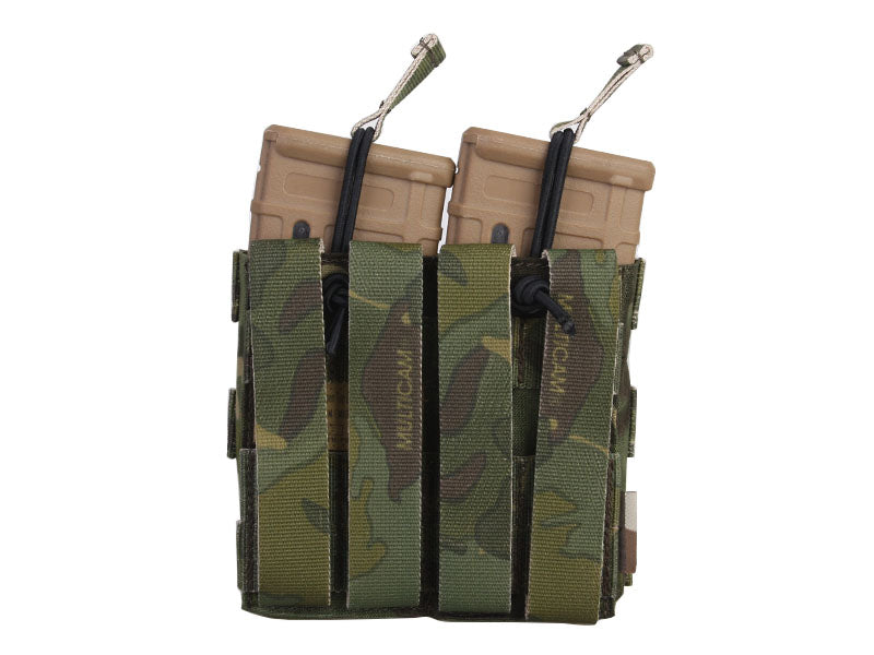Emersongear Modular offene Doppelmagazintasche für 5.56, schwarz 500D