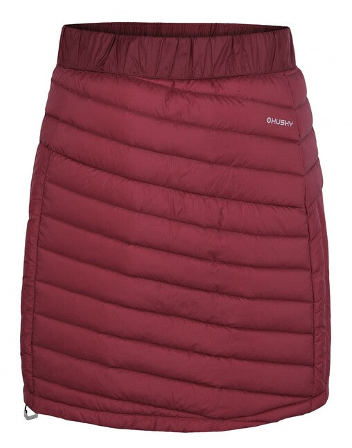 HUSKY Frozy damen daunenrock, bordeauxrot