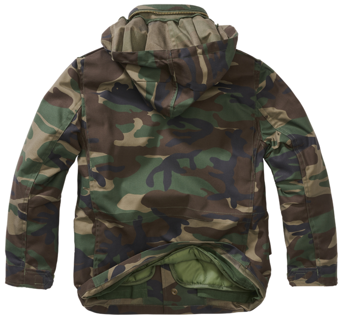 Brandit M65 Classic kinderjacke, woodland