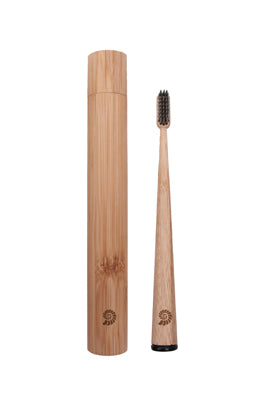 Origin Outdoors Standzahnbürste aus Holz mit Etui