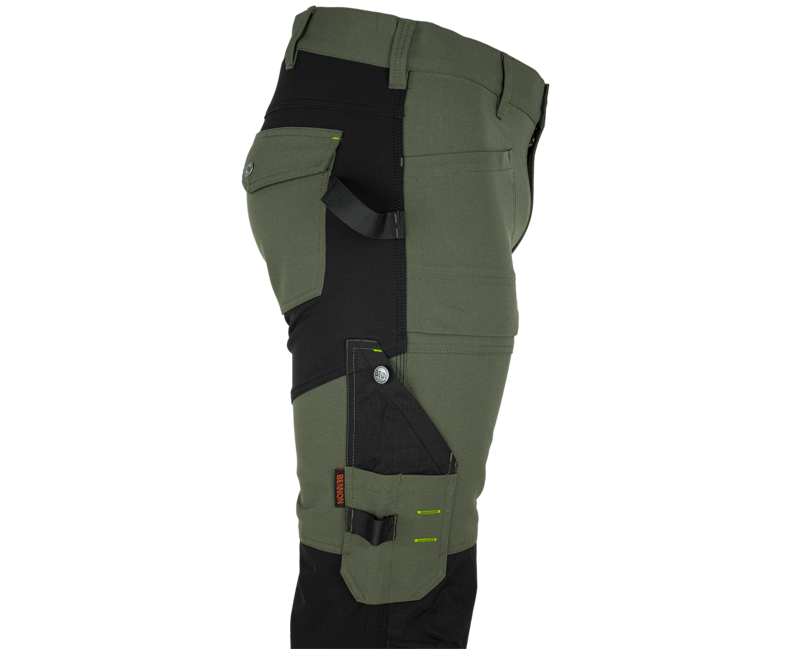 BENNON pracovne Hose EREBOS WP, grün/schwarz