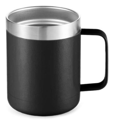 Origin Outdoors Thermobecher aus Edelstahl, schwarz