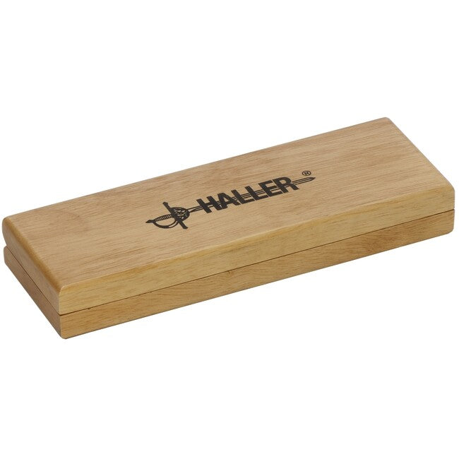 Haller Damast Messer Survival mit Damaststahl Damast- Olivenholz