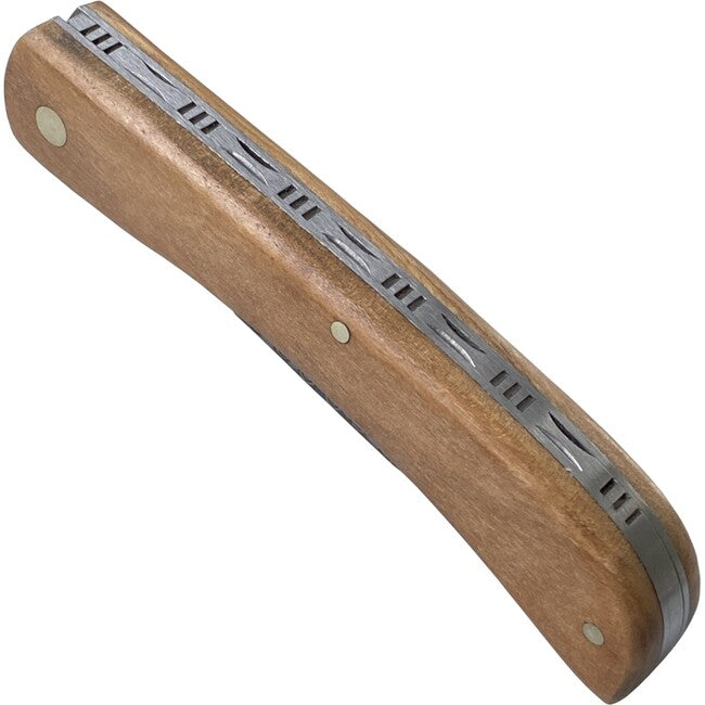 Haller Damast Survivalmesser mit damaststahl damast-tame olivenholz 42987