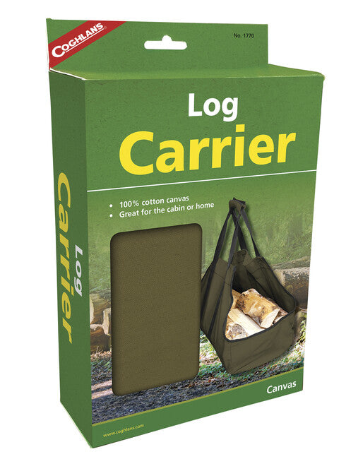 Coghlans CL log carrier canvas holz tasche