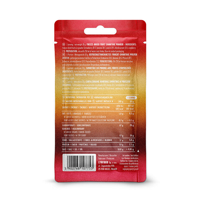 LYOfood Roter Smoothie 370g
