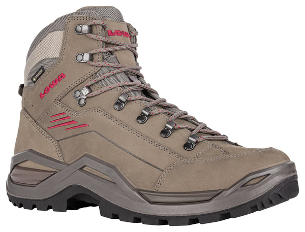 LOWA Renegade EVO GTX MID moški pohodniški čevlji, stone/redwood