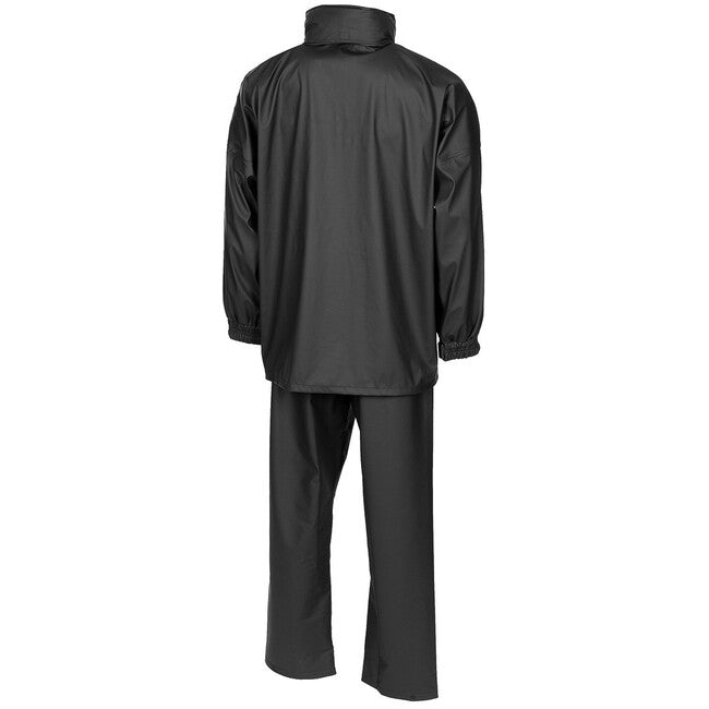 MFH "Premium" 2-teilig regenanzug, schwarz