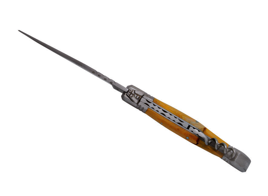 Laguiole DUB048 Griff aus Wacholder taschenmesser mit Korkenzieher