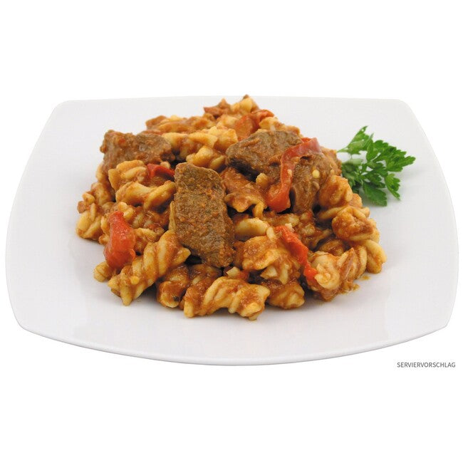 MFH Ungarisches Rindergulasch mit Nudeln, 400 g