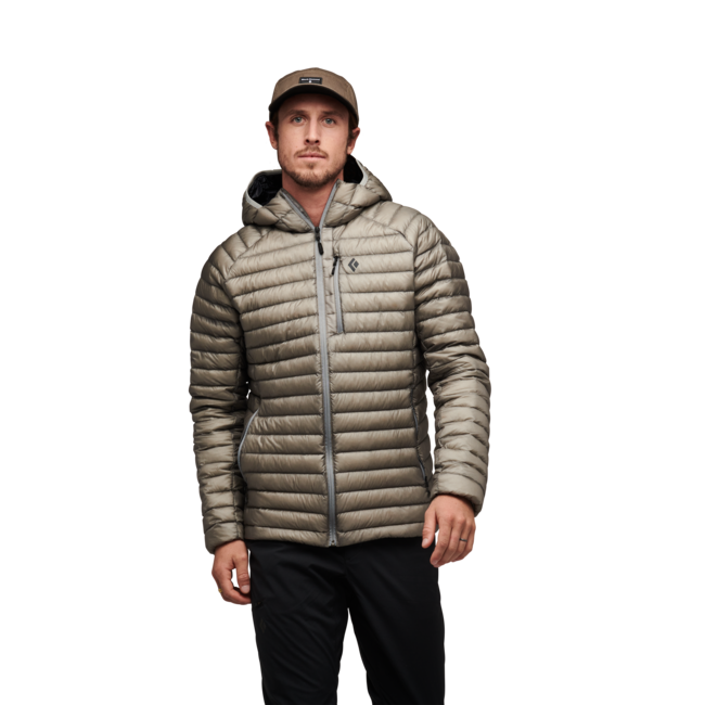 Black Diamond herren Daunenjacke Approach, zinnfarben