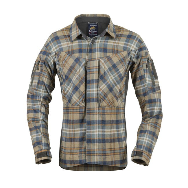 Helikon-Tex MBDU Flannel Shirt, Timber Olive Plaid