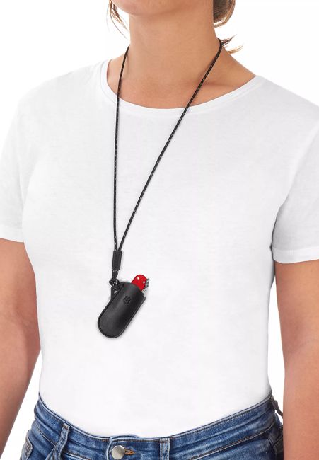Victorinox Kožené púzdro na vreckový nôž, hnedá
