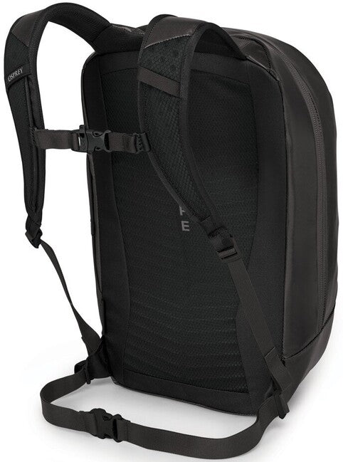 OSPREY TRANSPORTER PANEL LOADER stadtrucksack, schwarz