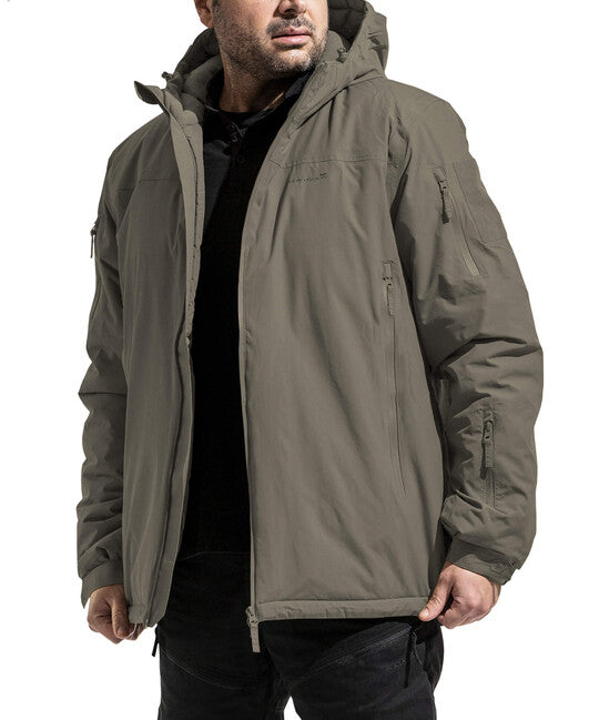 Pentagon Herren- Winterjacke Hoplite Parka, maroon red