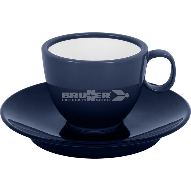 Brunner Kaffeetassen 2tlg., dunkelblau
