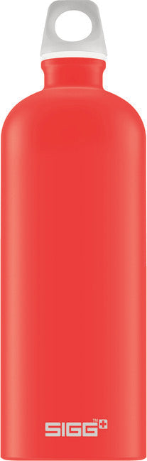 SIGG Lucid Aluminium Trinkflasche 1l scharlachrot