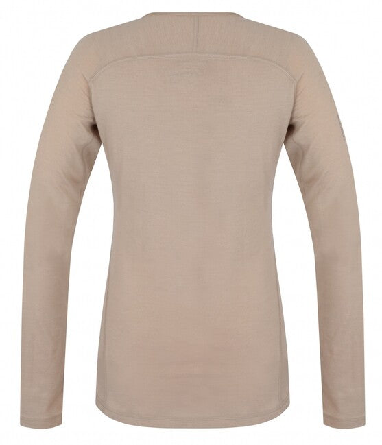 HUSKY Merow damen Thermo Langarmshirt, beige