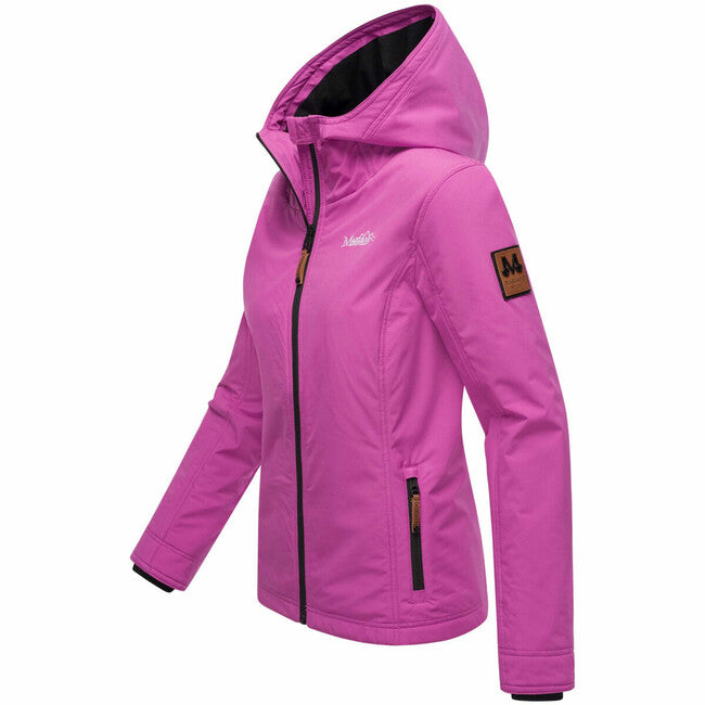 Marikoo BROMBEERE damen-übergangsjacke mit kapuze, lilac lily