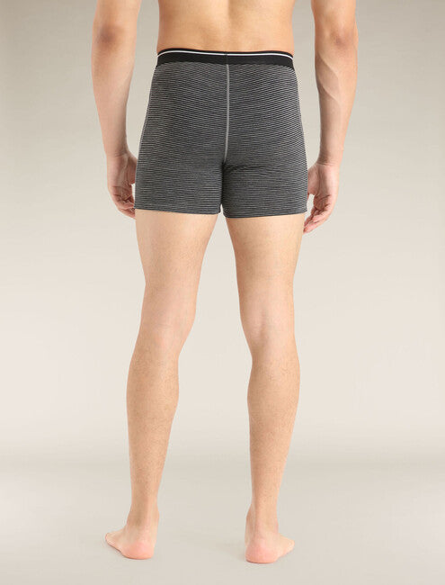 Icebreaker Anatomica herren-Boxershorts, grau
