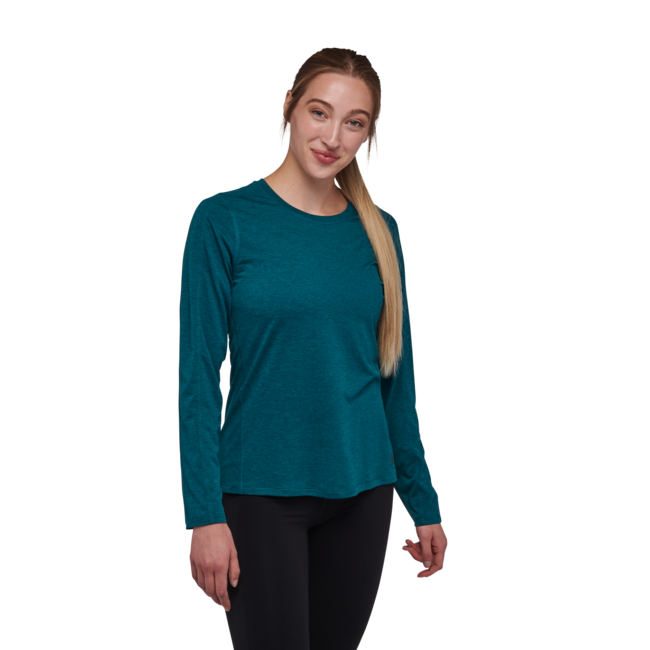 Black Diamond Lightwire Tech herren langarm-T-shirt, dunkel karibisch