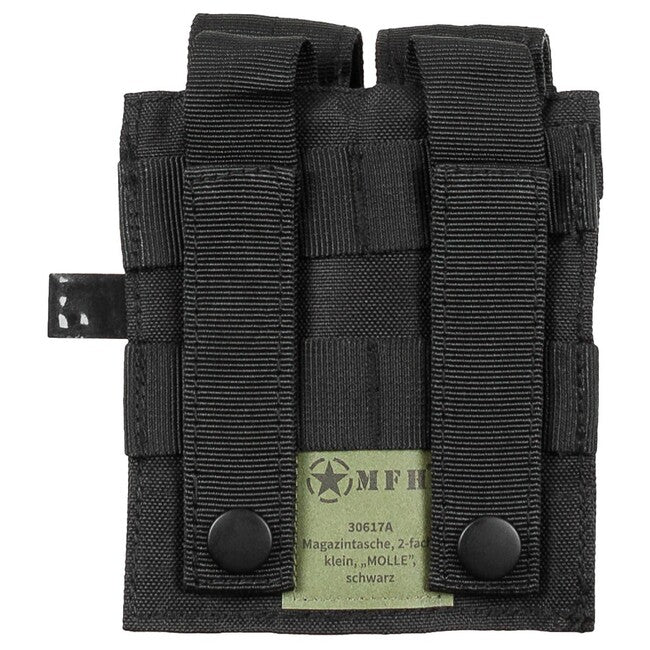 MFH Doppel-MOLLE-Holster, schwarz