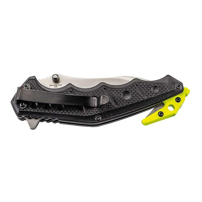 Herbertz TOP-Collection Einhand-Rettungsmesser 8,5cm, G10, schwarz