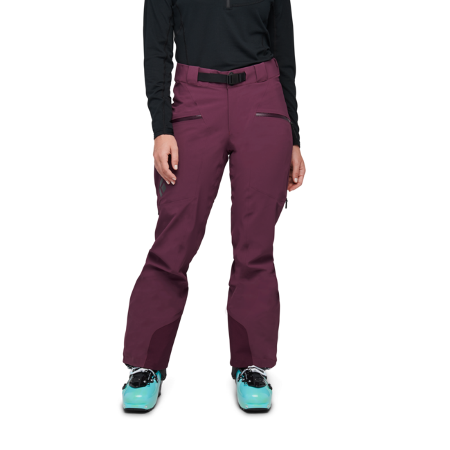 Black Diamond Recon Stretch Ski damen-Skihose, brombeere